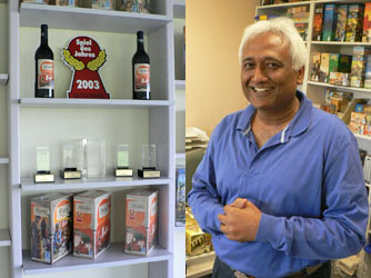 Rajive Gupta und die Auszeichnungen in seinem Bro