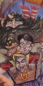 Harry und Hagrid fahren bei Gringotts ein