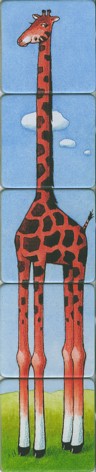 korrekte Giraffe