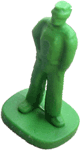 grüne Figur