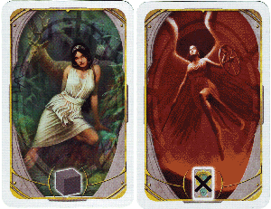Die Göttinnen Artemis und Nemesis