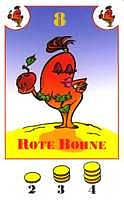 Lady-rote Bohne