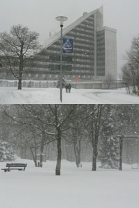 Oberhof im Schnee