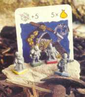 Karte und Figuren aus Hobbits