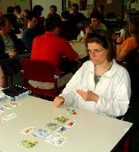 Auch 2-Personen-Spiele wurden gespielt: hier Ballon Cup