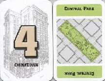 Die Karte zur Errichtung des "Central Park"