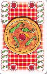 Salami-Pepperoni-Pizza