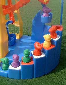 Wartetreppe mit Einstieg