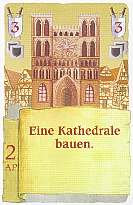 Karte zum Bau einer Kathedrale