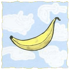 eine Luftbanane