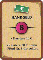 Karte :Handgeld