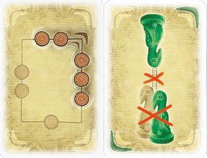 Zwei Karten: feste Plätze am uluru sowie Nicht neben und gegenüber von