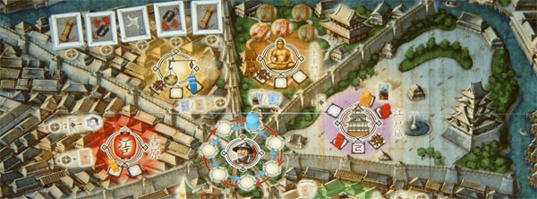 Ausschnitt aus dem Spielplan