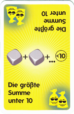 Die größte Summe unter 10