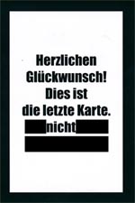Das Ende des Spiels
