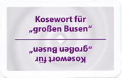 Kosename für großen Busen