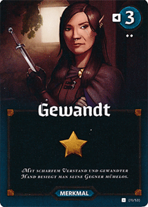 Merkmal: Gewandt