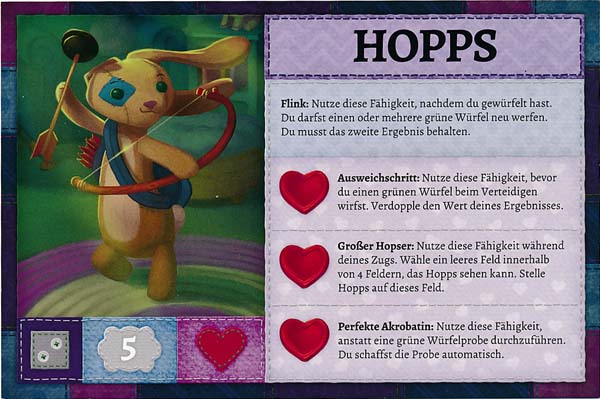 Charakterkarte Hopps