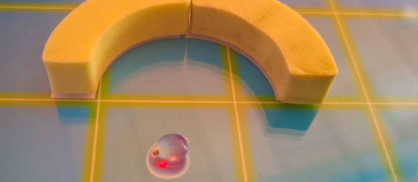 Tropfen wartet auf Abholung